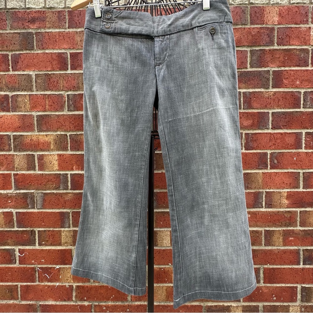 Joe's Vintage Series 1971 Jean Cropped Bootcut Capri Low Rise Y2K Gray Wash 29
